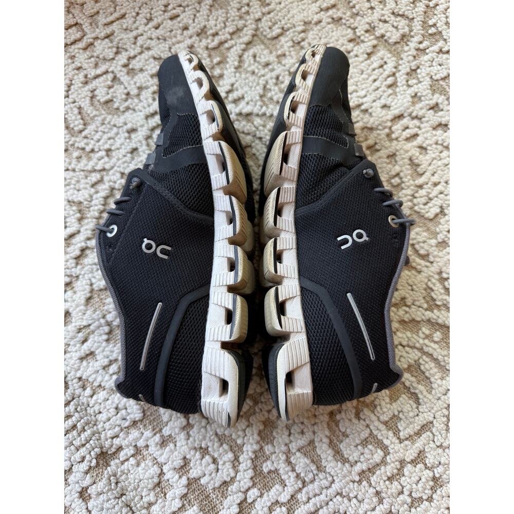 ON Cloud Black Sneakers Running Shoes Womens 8 - Picture 5 of 6